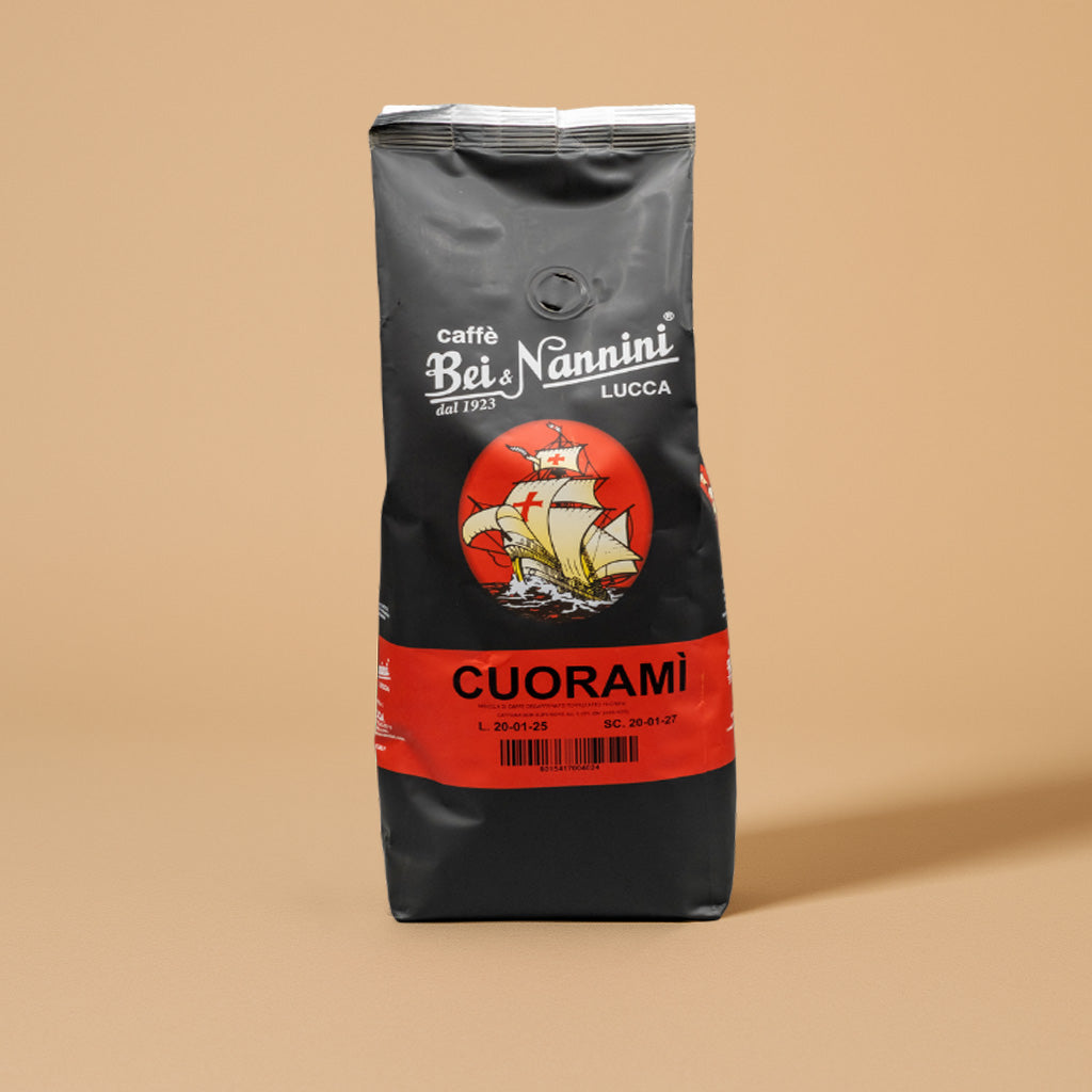 Caffe' Miscela Decaffeinato Cuoramì® - sacchetto grani (500g)