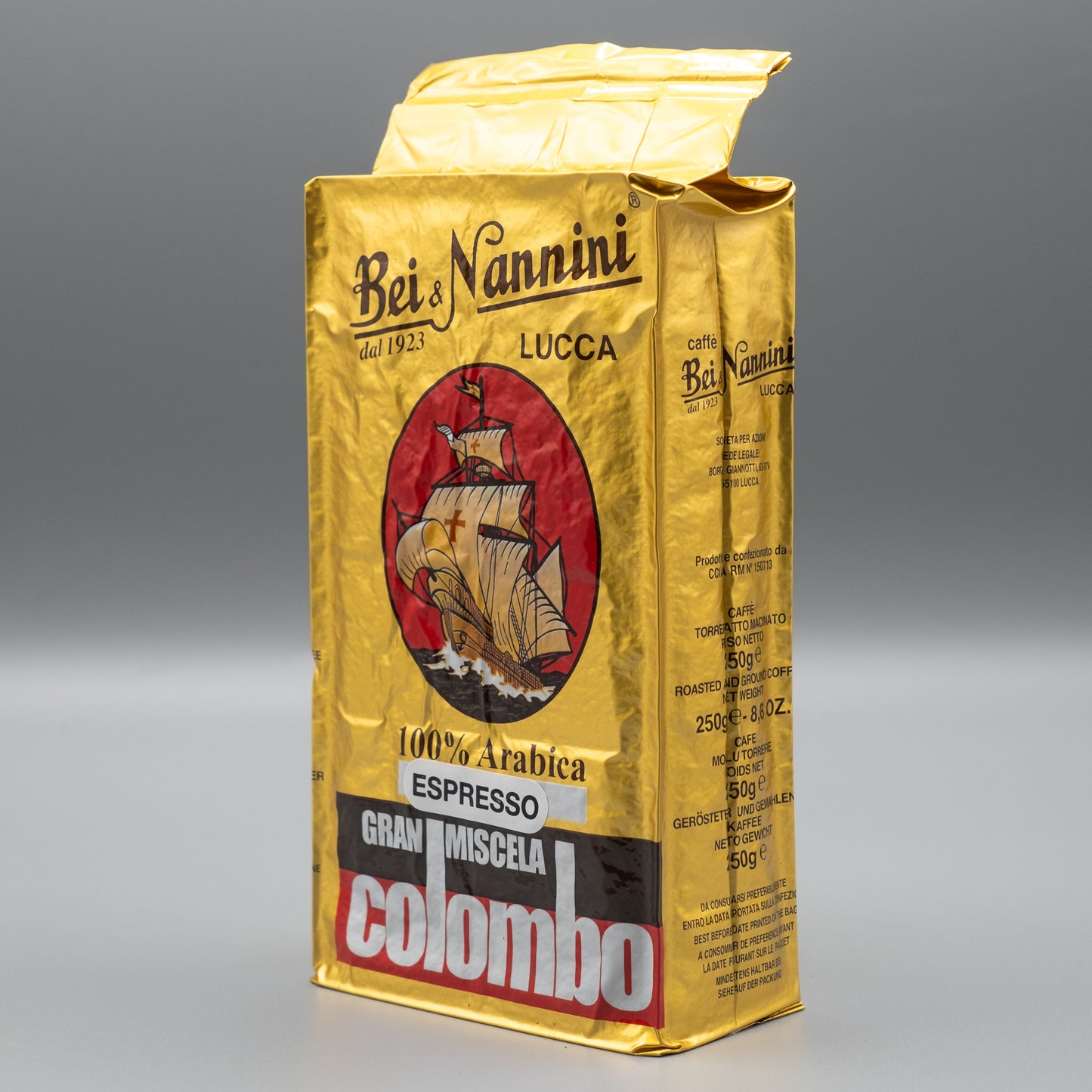 Caffe' Gran Miscela Colombo® - bag of ground espresso bar gr. 250 (4 packets of 250g each) - Fine blend of 100% arabica coffee