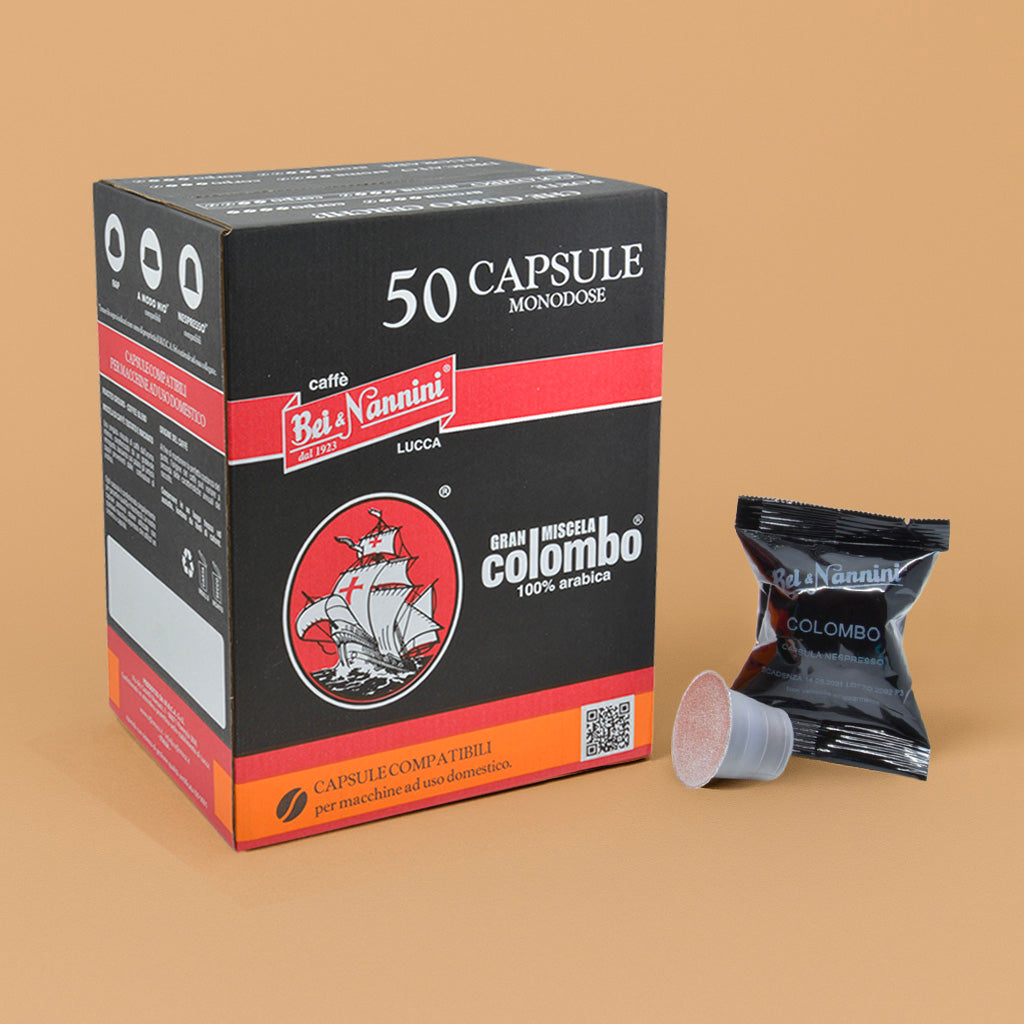 Caffè Gran Miscela Colombo® - Nespresso® compatible capsules - box of 50 capsules