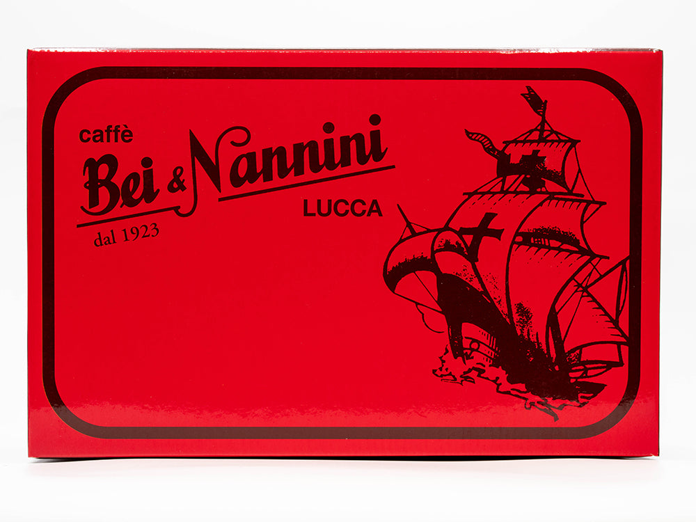 Caffè Gran Miscela Colombo® - Coffret Moka moulu ou Bar moulu + 2 verres à flan