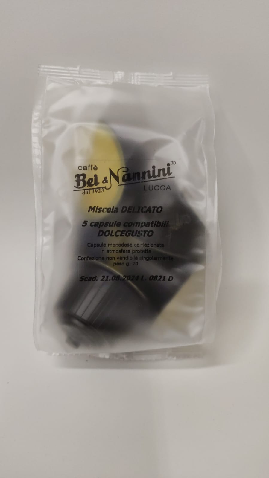 Caffè Miscela Delicato - Capsule compatibili Dolce Gusto® - scatola da 50 capsule