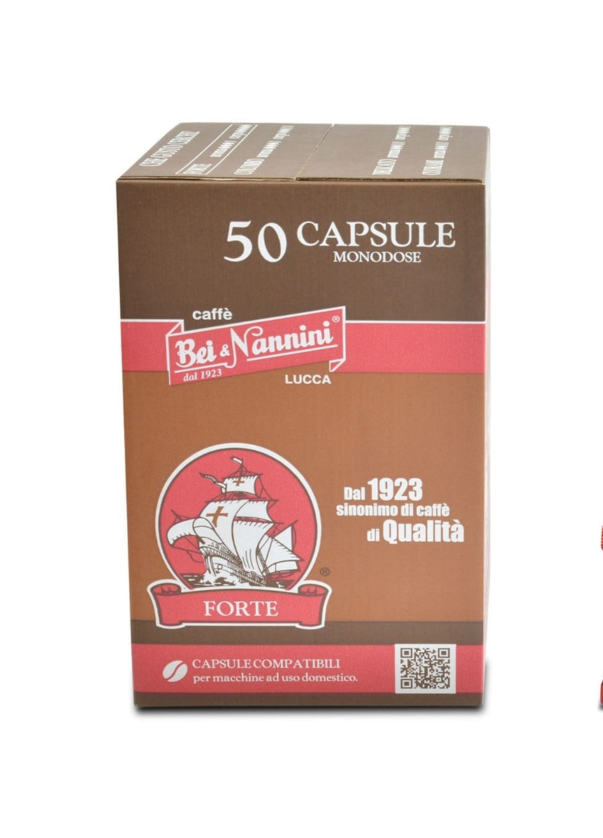 50 capsule napoli forte confezione da 50 capsule compatibili Dolce Gusto