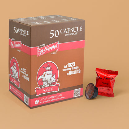 Caffè Miscela Forte - A Modo Mio® compatible capsules - box of 50 capsules 