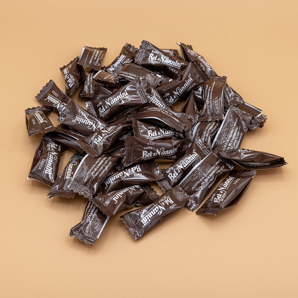 Cioccaffè B.& N. - Chicchi di caffè ricoperti di cioccolato fondente confezionati singolarmente 1 Kg