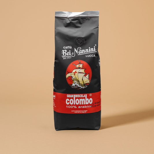 Caffe' Gran Miscela Colombo®  - Sacchetto Grani Gr. 500 - Pregiata miscela di caffè 100% arabica