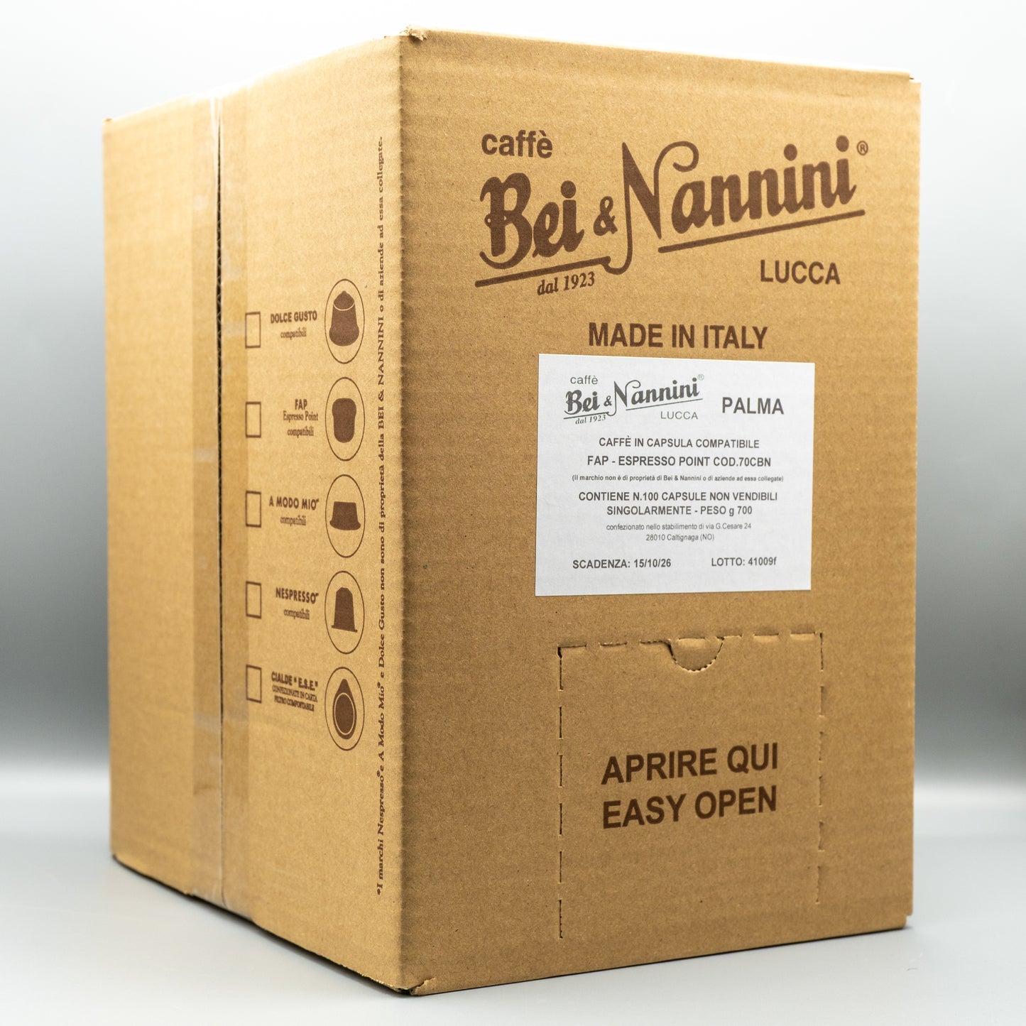 Capsule Caffè Compatibili Espresso Point Fap® - Miscela Palma - 200pz