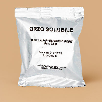 Capsules d'orge solubles compatibles Espresso Point FAP® - boîte de 50 capsules