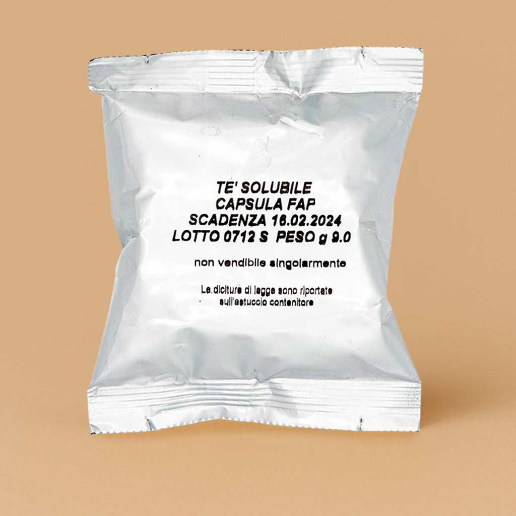 Löslicher Tee in Espresso Point FAP®-kompatiblen Kapseln – Schachtel mit 50 Kapseln 