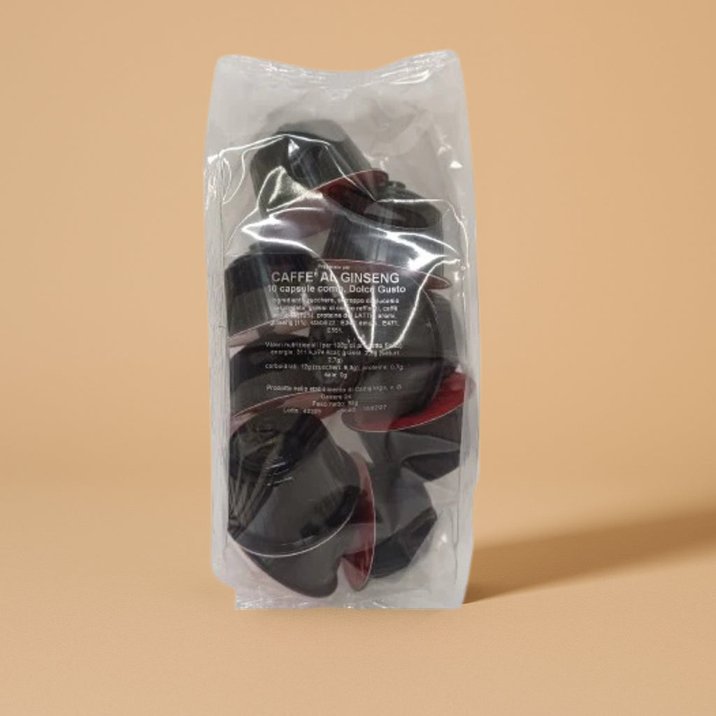 Caffè al ginseng solubile - capsule compatibili Dolce Gusto® - scatola da 50 capsule