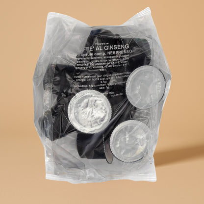 Caffè al ginseng solubile - capsule compatibili Nespresso® - scatola da 100 capsule