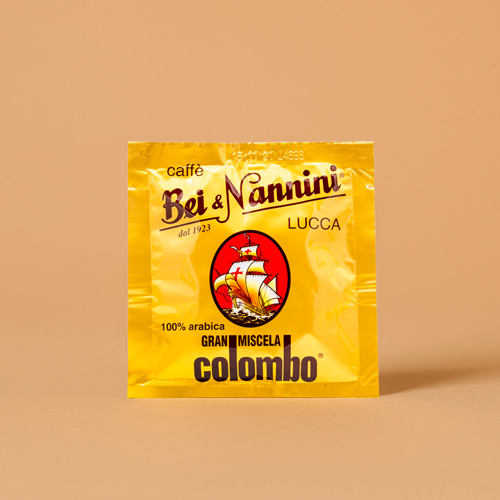 Cialde ESE 44 - Gran Miscela Colombo® - scatola da 50 cialde - Pregiata miscela di caffè 100% arabica