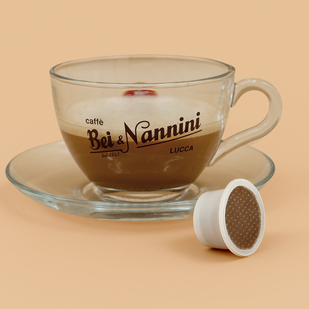 Soluble ginseng coffee in Espresso Point FAP® compatible capsules - Box of 5 capsules