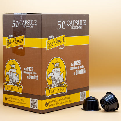 Capsule Caffè Compatibili Nescafè Dolce Gusto® - Miscela Delicato - 20 conf. da 10 caps. - 200pz