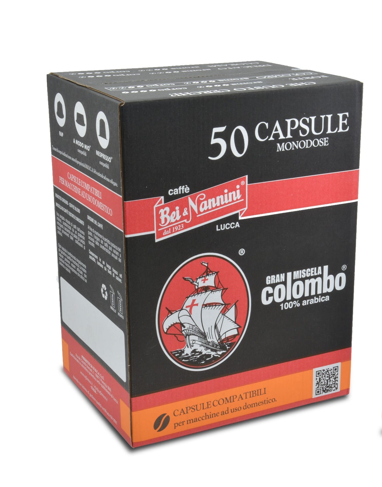 Capsule Caffè Compatibili Nescafè Dolce Gusto® - Gran Miscela Colombo® - 20 conf. da 10 caps. - 200pz