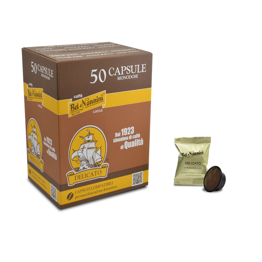 Caffè Gran Miscela Delicato - Capsule compatibili A Modo Mio® - scatola da 50 capsule