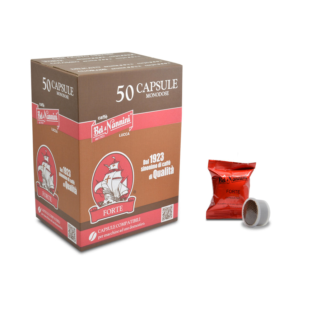 Caffè Miscela Forte- Capsule compatibili Espresso Point Fap® - scatola da 50 capsule