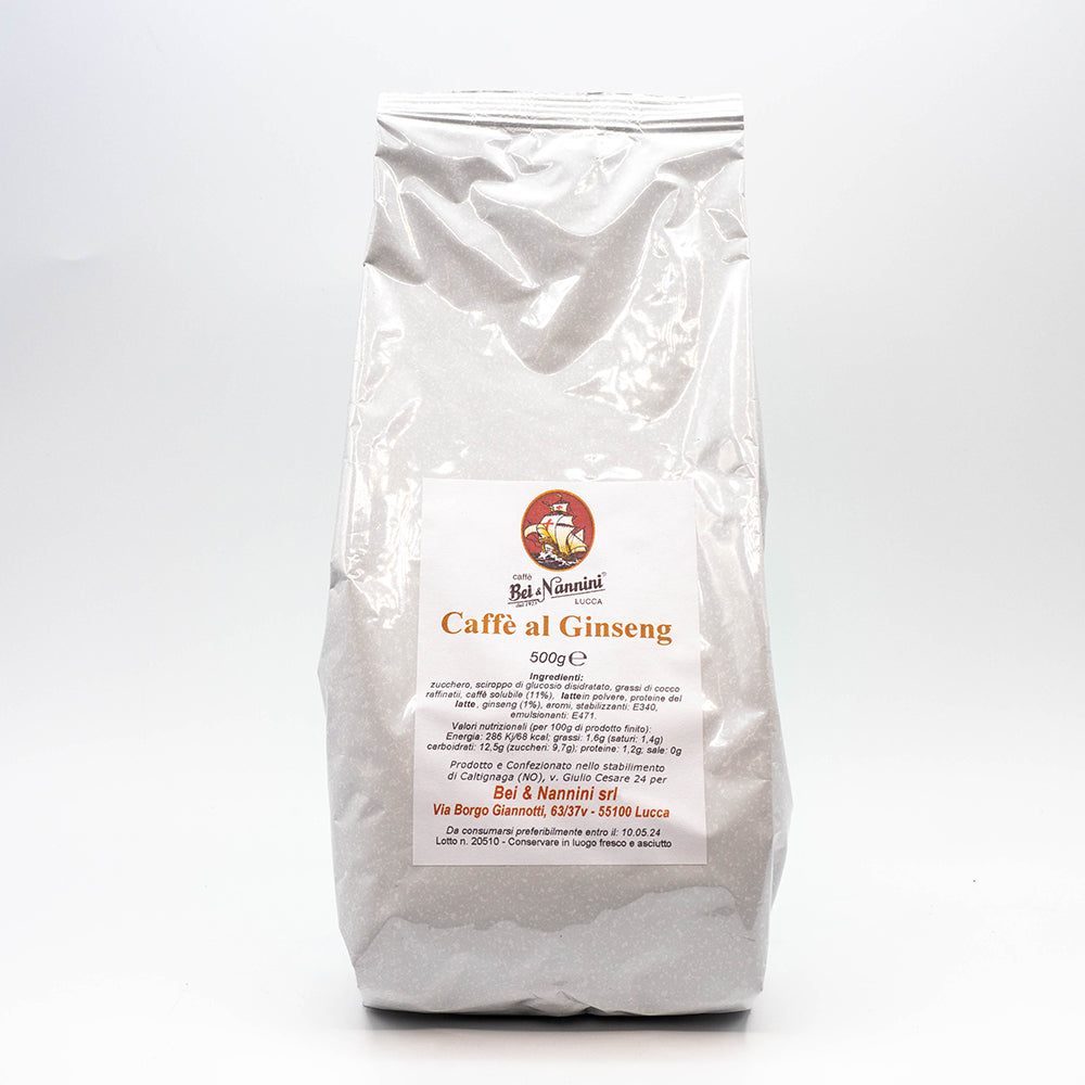 Caffè al Ginseng solubile - Sacchetto 500gr.
