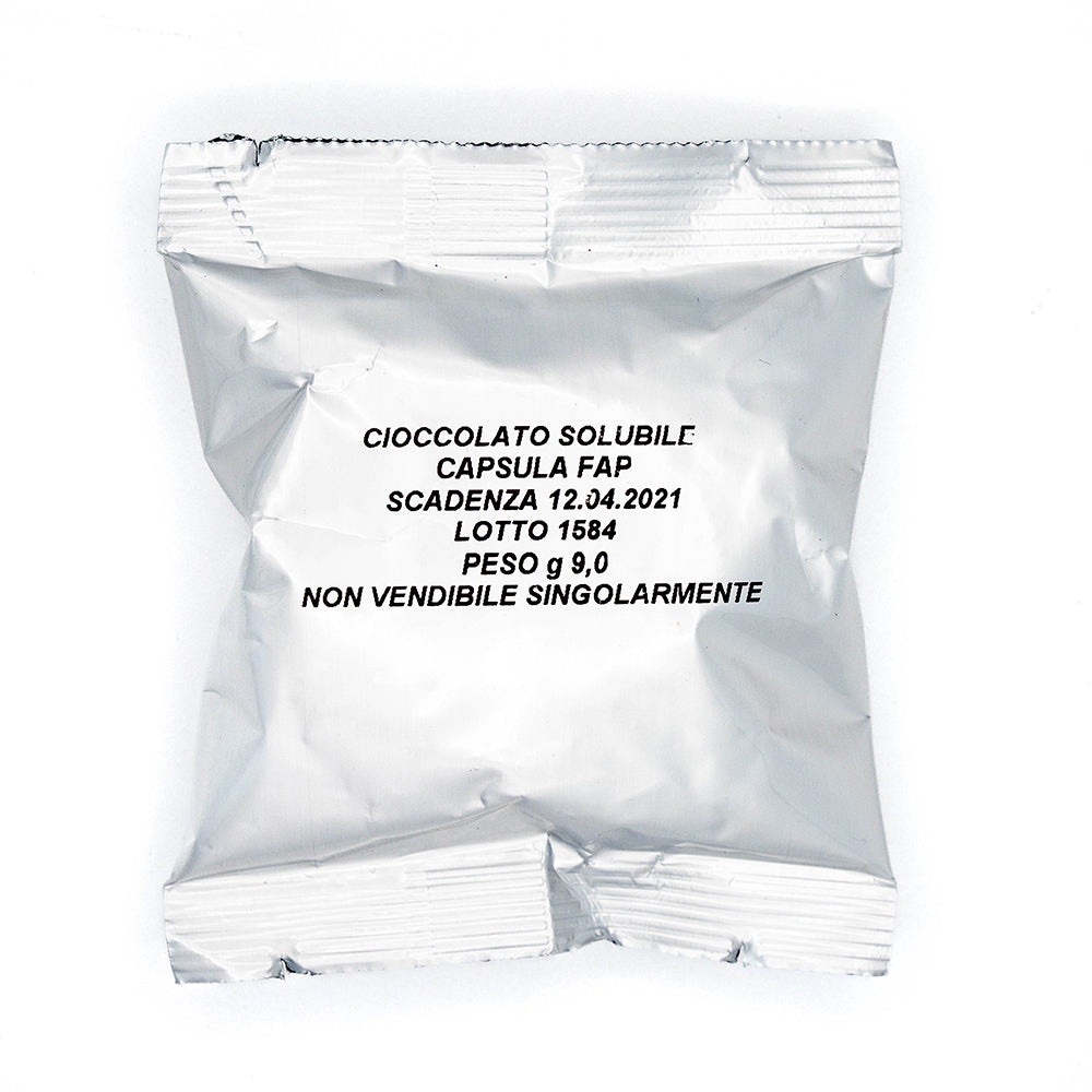 Soluble chocolate in Espresso Point FAP® compatible capsules