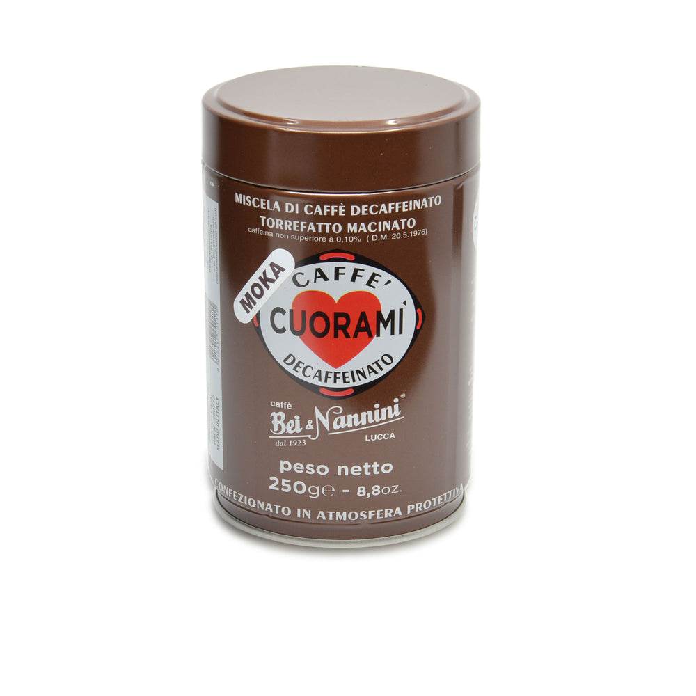 Cuoramì® Decaffeinated Coffee - Ground Jar